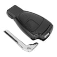 thumbnail image 1 of Coque de Clé de Voiture Étui de Télécommande de Voiture Étui de Clé Intelligent à 2 Boutons Télécommande de Voiture Coque Fob pour, 1 of 8
