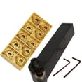 thumbnail image 1 of Juego De Portaherramientas De Torneado De 20 Mm Mwlnr2020K08 + 10 Insertos De Carburo Wnmg0 Meterk  Inserto de carburo, 1 of 7