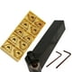 thumbnail image 1 of Juego de portaherramientas de torneado de 20 mm MWLNR2020K08 + 10 insertos de carburo WNMG080 Romacci  Inserto de carburo, 1 of 7