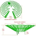 thumbnail image 2 of 8 Pack Strawberry Supports - Strawberry Plant Support with 3 Sturdy Legs - Strawberry Growing Racks Strawberry Growing Frame,Protection of Strawberry Plants from Mold, Rot and Dirt(Green), 2 of 7