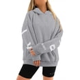 thumbnail image 2 of Sudaderas De Mujer Afelpada Moda Casual Hoodie Con Capucha, 2 of 7