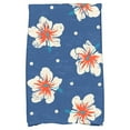 thumbnail image 2 of Simply Daisy 18" x 30" Hibiscus Blooms Floral Print Hand Towel, 2 of 2