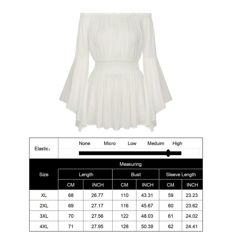 Bell sleeve black Off Shoulder Plus size Tops Bell sleeve black Off Shoulder Plus size Tops