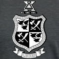 thumbnail image 3 of CafePress - Delta Chi Black And White Coat Of Arms T Shirt - Womens Tri-blend T-Shirt, 3 of 4