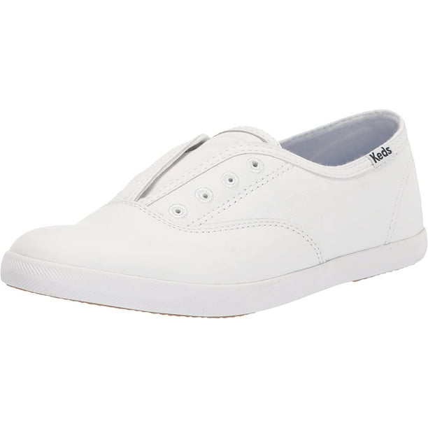 Keds Womens Chillax Washable Leather Sneaker White 8 Walmart