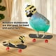 thumbnail image 5 of Set de juguetes de skate de entrenamiento y tratamiento de tortuga | Mini monopatín esmerilado duradero, bola alimentadora de goma roja | Accesorios de Turtle Habitat, Estimulación Física y Mental,, 5 of 8