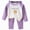 R599-Purple, variant on NOLDARES Toddler Baby Girl Outfits Clothing 2 Piece Cute Print Long Sleeve Soft Top and Joggers Set Winter Clothes(Watermelon Red,4-5 Y)