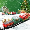 thumbnail image 1 of Minkissy 1 Set Christmas Train Toy Assorted Color Plastic Small Train for Kids Tabletop Display, 1 of 7