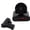 Black, variant on Wake Strike Alarm Clock with Gun, Gun Alarm Clock, Interactive Wake Up Shooting Game Timer with Sound Recording, LED Display, Clock-Shooting Tool for Heavy Sleepers, Teens & Adults