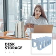 thumbnail image 4 of Miangastore Magazine Rack Storage Book Holder For Shelf Book Holder For Shelves Magazine File Rack Book Organizer Bookend For Heavy Books, 4 of 9
