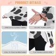 thumbnail image 4 of FORMRS Womens Long Sleeve Shirts UPF 50+ Sun Protection Quick Dry Fishing Hiking Tops, Size S-2XL, Cow Spots, 4 of 8