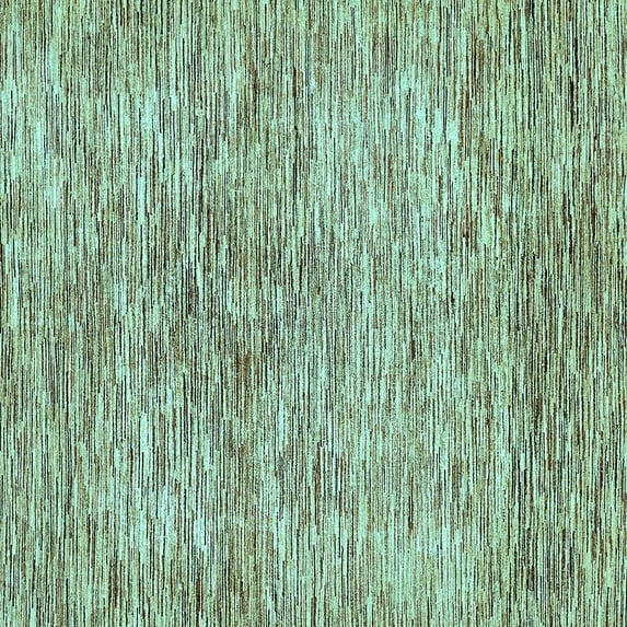Ahgly Company Indoor Square Abstract Light Blue Modern Area Rugs, 6' Square