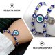 thumbnail image 5 of 2 unids Pulsera de la pulsera de la pulsera de ojo malvado mujer pulseras de moda regalos de niña, 5 of 6