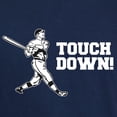 thumbnail image 3 of CafePress - Touchdown Homerun Baseball Football Sports T Shirt - Men's Classic Graphic Cotton T-Shirt, 3 of 4