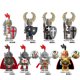 thumbnail image 1 of Set de 8 Figuras de Caballeros Medievales – Soldados de Bloques de Construcción, Juguetes de Acción para Coleccionistas y Regalos de Cumpleaños, 1 of 8