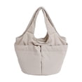 thumbnail image 2 of Women's Nylon Mommy Shoulder Bag Multi Pocket Handheld Armpit Bag Large Capacity Tote Bag Durable Design, Baby Storage Quick Access Bag for Strolling Baby Care Commute Shopping Moms, 2 of 6
