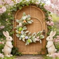 thumbnail image 4 of Easter Decorations For Home Easter Front Door Wreath With Colored Egg Spring Assorted Tree Decorations Colorful Indoor Outdoor Home Decor Patio Porch Bunny Decor Easter Egg Decoration, 4 of 7