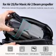 thumbnail image 3 of Hélice De Dron Con Soporte De Hélice De Cuadricóptero De Silicona Suave Con Montaje De Tornillo De Aire Ajustable Con Organizador De Varita De Viento De Dron Para Air 2S, Mavic Air 2 Drone Speravity EL011459-00, 3 of 6