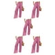 thumbnail image 2 of Pantalones Sonducket Mujer verano primavera Casual pierna ancha estirable Rosa XXL, 2 of 6