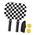 thumbnail image 3 of Raqueta de Pickleball Zulema con Agarre Cómodo y Rejilla en Blanco y Negro, 3 of 8