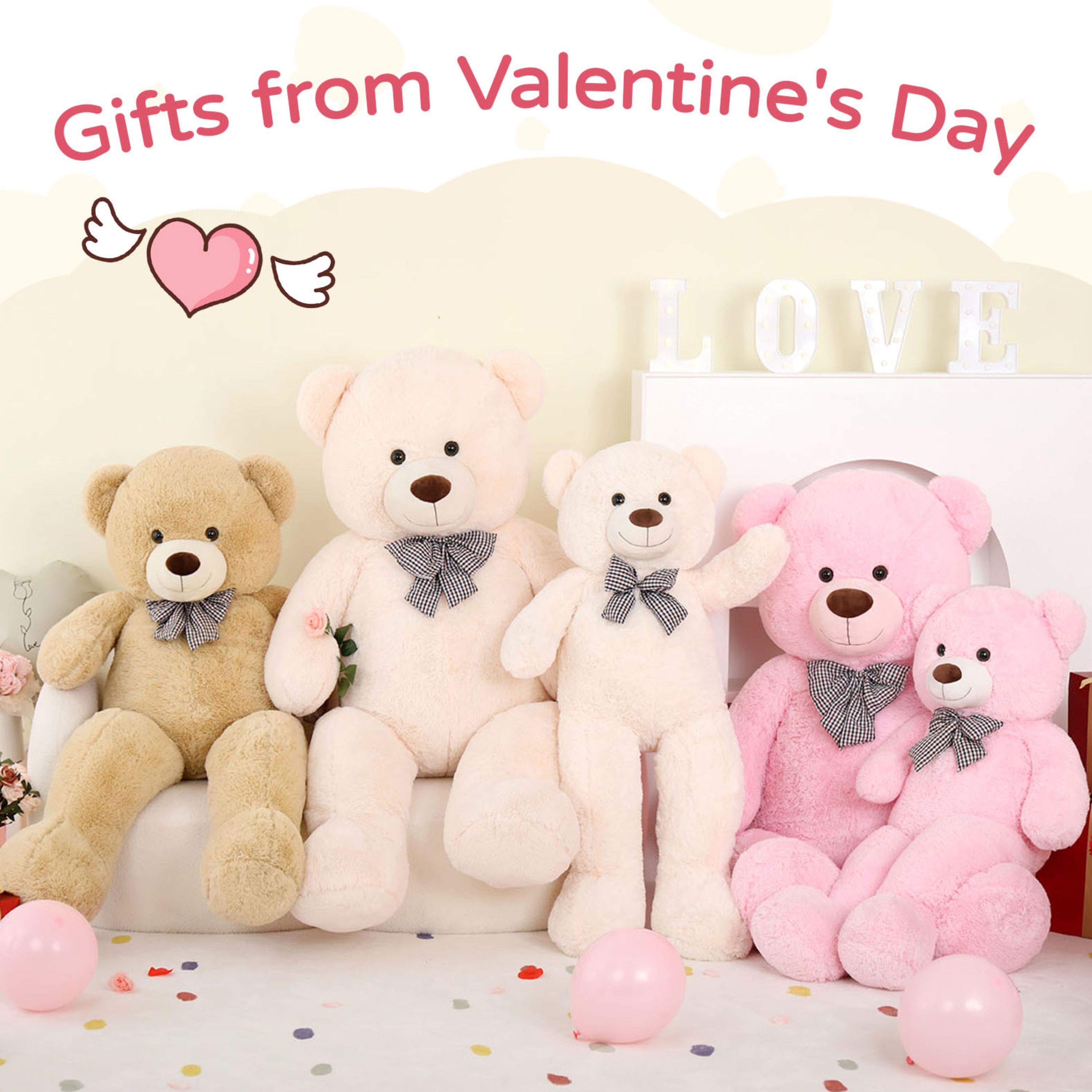 MaoGoLan 4.6-Foot Giant Teddy Bear photo 3