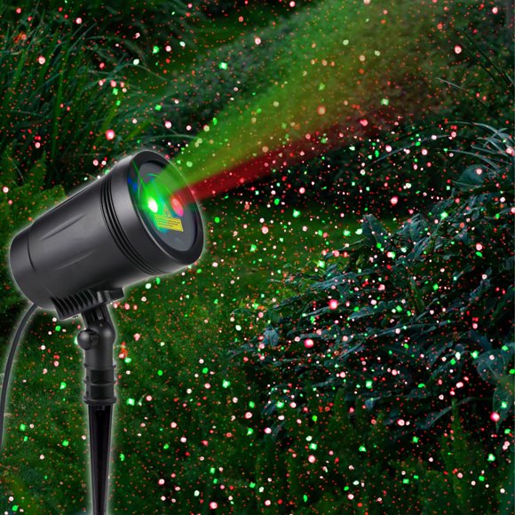 Proyector de luces navideñas itoeo Outdoor rojo y verde