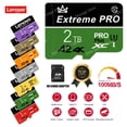 thumbnail image 2 of Tarjeta de memoria SD V30 de 128GB Class10, tarjeta Micro TF de 1TB, tarjeta Flash SD de 2TB de alta velocidad para teléfono, dispositivo de juego para coche, Monitor de ordenador qym unisex, 2 of 2