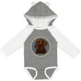 thumbnail image 3 of Inktastic Labrador Retriever Chocolate Lab Dog Boys or Girls Long Sleeve Baby Bodysuit, 3 of 5