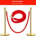 thumbnail image 3 of Barrière de Sécurité pour la Fouille Rouge 78,7 Pouces, 3 of 8