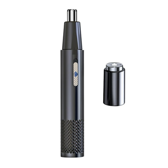Recortador de pelo y orejas jinwen Carga USB para limpieza facial Negro