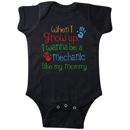 

Inktastic Mechanic like Mommy Gift Baby Boy or Baby Girl Bodysuit