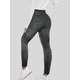 thumbnail image 3 of Leggings de Mujer Estilo Mezclilla Unitalla Comodidad y Estilo en Leggins, 3 of 5