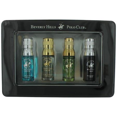 Beverly Hills Polo Club amgpcbh4srca Special Reserve Collection Mini Set for Men ACRS, 4 Piece