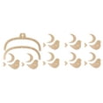 thumbnail image 3 of Leisure Arts Wood Mobile Birds, 3 of 3