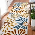 thumbnail image 5 of Leick Home Beam Multicolor Flower Rectangle Indoor/Outdoor Runner Rug, 2' x 8', 5 of 18