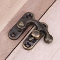 thumbnail image 4 of 10 unids/set Vintage hebilla cuerno cerraduras cierre gancho joyero candados (bronce), 4 of 9