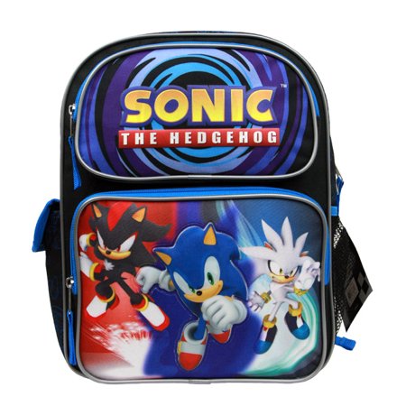 Medium Backpack - Sonic the Hedgehog - w/Silver+Shadow 14
