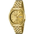 thumbnail image 1 of Seiko Montre Habillée Automatique 5 pour Homme SNK366K en Acier Inoxydable Doré, 1 of 3
