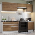 thumbnail image 2 of Cocina Integral Completa Modular Madesa Glamy 260cm BM 04, 2 of 5