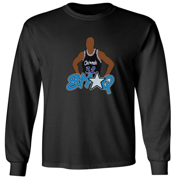 LONG SLEEVE Magic Shaq Logo Shaquille Shaquille O'Neal Shaq T-shirt