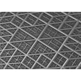 thumbnail image 1 of Ahgly Company Machine Washable Indoor Rectangle Transitional Dark Gray Black Area Rugs, 5' x 8', 1 of 7