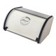 thumbnail image 2 of Contenedor de pan de metal, caja , repostería, caja sellada con tapa, contenedor de almacenamiento de cocina para armario, oficina, decoración Gris S, 2 of 8