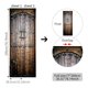 thumbnail image 2 of Pegatinas de pared, pegatinas para puerta, murales, despegar y pegar, papel tapiz para puerta de bricolaje, calcomanías de puerta de PVC impermeables y removibles, cubiertas de pared autoadhesivas, cu, 2 of 4