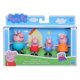 thumbnail image 3 of Toy Peppa's Family de Peppa Pig con 4 figuras para niños de más de 3 años, 3 of 4