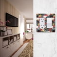 thumbnail image 5 of Yayeee Rocker Switch Wall Plate 1-Gang 4.6"x2.9" Home Decorative Outlet Cover, Black Lucky Cat, 5 of 6
