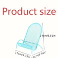 thumbnail image 3 of Metal Mesh Phone Stand, 5.51in Adjustable Support Holder for Desktop Phone Support Bed Use Office Travel Green, 3 of 3