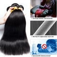 thumbnail image 3 of Bone Straight Human Hair Bundles 13×4 Lace Frontal Closure 100% Human Hair Weave Brazilian Straight Remy Human Hair Extensions, 3 of 8