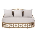 thumbnail image 2 of Wicker Daybed with 3 Matching Pillows / Guarantee Comfortable Lounging, 2 of 5