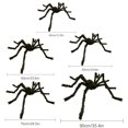 thumbnail image 6 of Halloween Decorations Savings 16 FT Giant Spider Web Halloween Decorations Outdoor with 30inch Large Spiders, Hanging Mega Huge Spider Web for Yard Garden Outside House Indoor Decor, 6 of 7