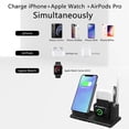 thumbnail image 2 of SHARE SUNSHINE 3 in 1 Wireless Charging Station for Multiple Devices Apple for Apple Watch 7/SE/6/5/4/3/2, AirPods and iPhone 13, 12, 11, Pro, Pro max, XS, X, 2 of 7